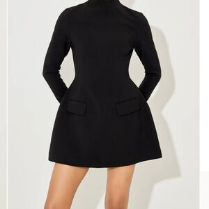 Odd Muse Split Sleeve Mini Dress Black XL
